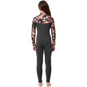 2023 Rip Curl Junior Dawn Patrol 4/3mm Chest Zip Wetsuit 13ZBFS - Multicolour